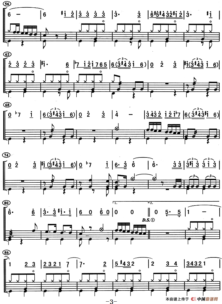 西班牙斗牛士（架子鼓、主旋律+鼓谱）