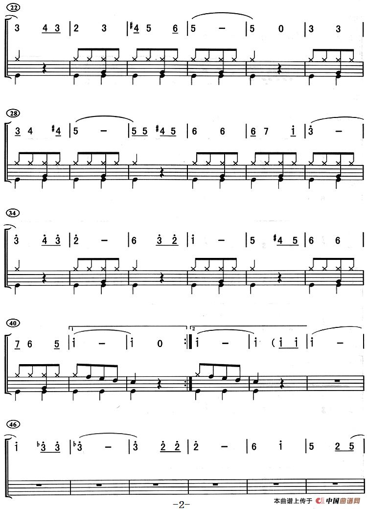 铁臂阿童木（架子鼓、主旋律+鼓谱）