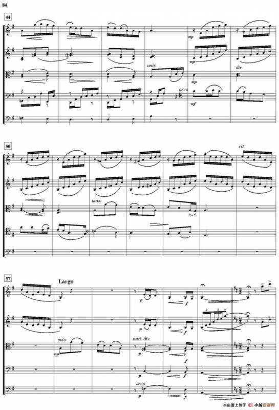 猜调（弦乐总谱）