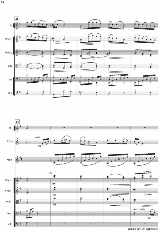 猜调（管弦乐总谱）