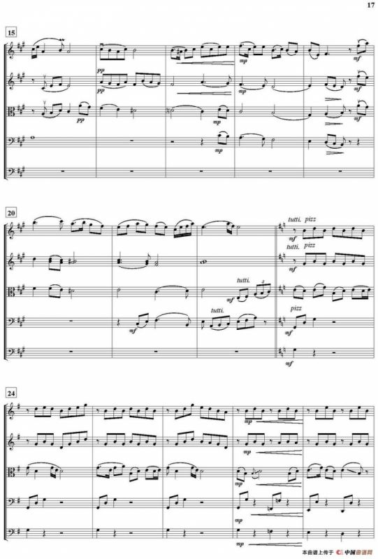 茉莉花（总谱）