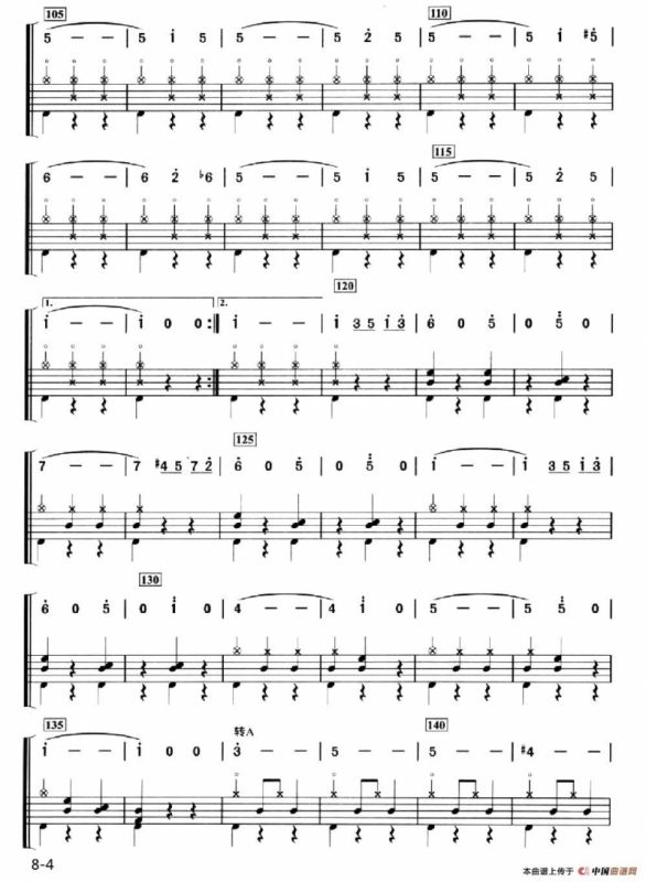 [法]溜冰圆舞曲（架子鼓、简谱+鼓谱）