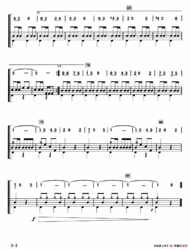 [英]波基上校进行曲（架子鼓、简谱+鼓谱）