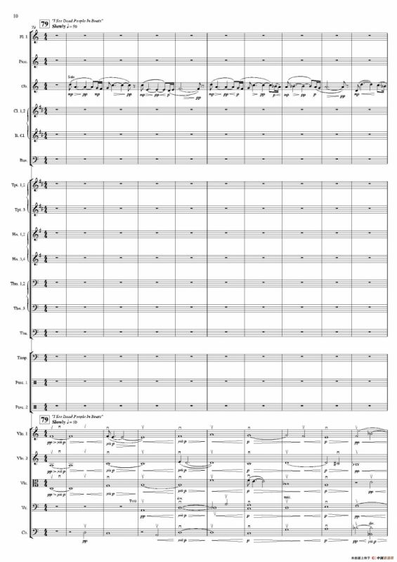 PIRATES OF THE CARIBBEAN: AT WORLDS END（交响总谱）