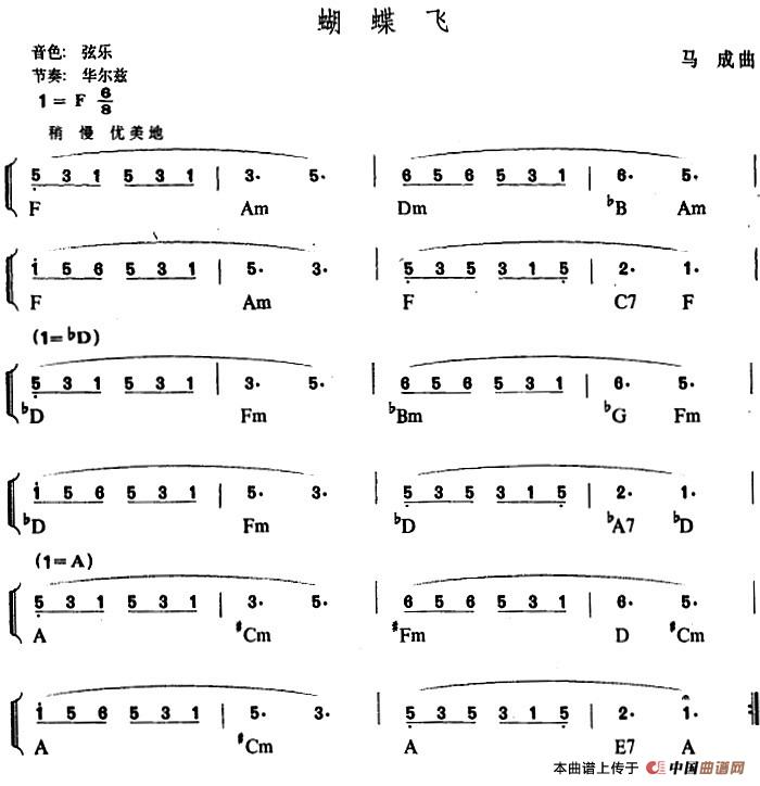 幼儿律动音乐：蝴蝶飞