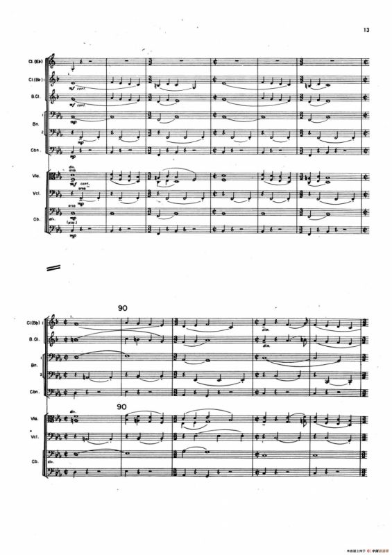 OVERTURE TO CANDIDE（《坎迪德》序曲）（交响乐总谱）