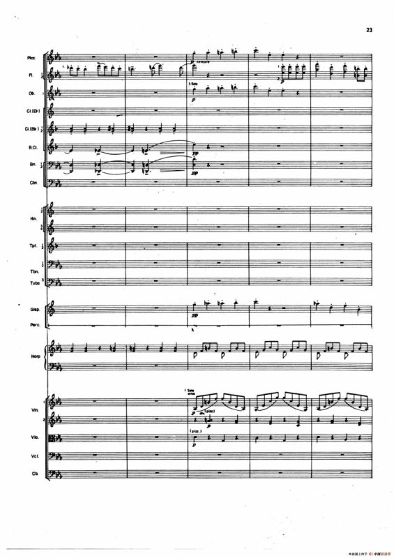 OVERTURE TO CANDIDE（《坎迪德》序曲）（交响乐总谱）