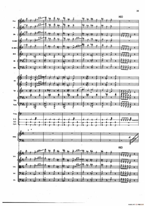 OVERTURE TO CANDIDE（《坎迪德》序曲）（交响乐总谱）