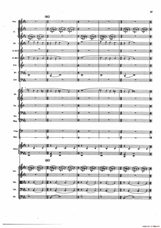 OVERTURE TO CANDIDE（《坎迪德》序曲）（交响乐总谱）