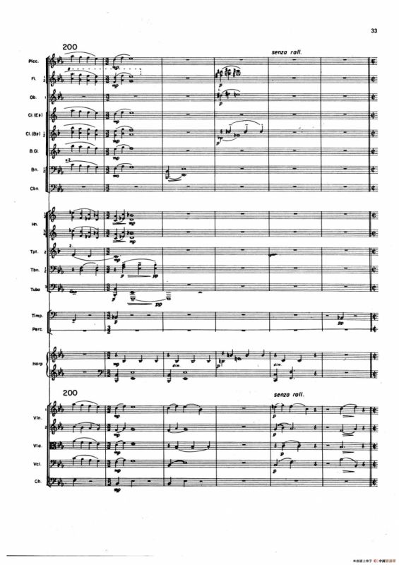 OVERTURE TO CANDIDE（《坎迪德》序曲）（交响乐总谱）