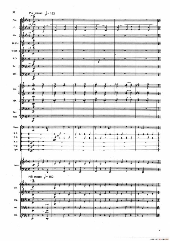 OVERTURE TO CANDIDE（《坎迪德》序曲）（交响乐总谱）