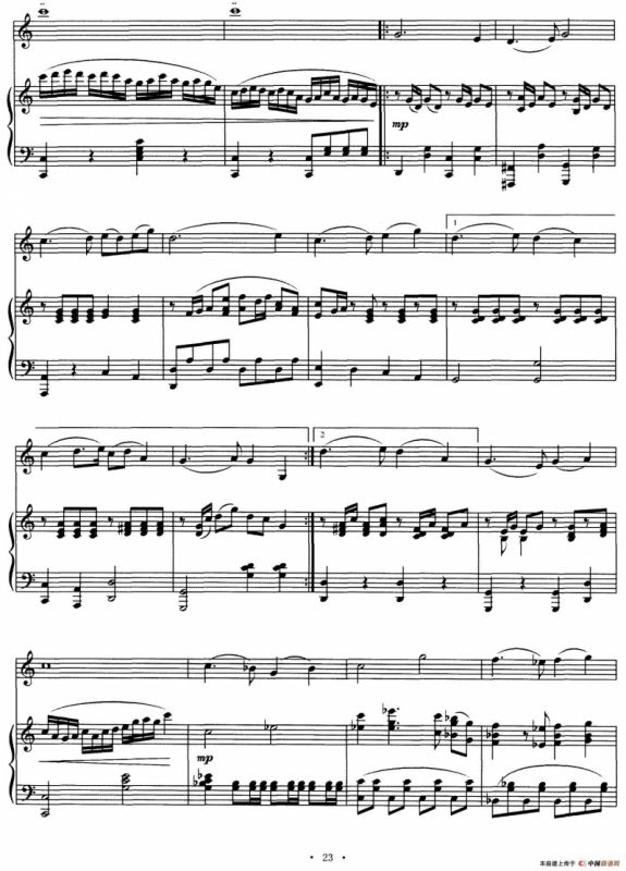 归（马头琴独奏+钢琴伴奏）