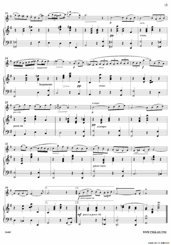 Arioso（双簧管+钢琴伴奏）