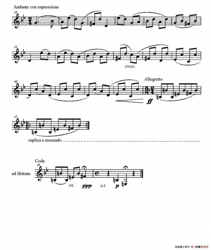 Ship in a storm（单簧管）