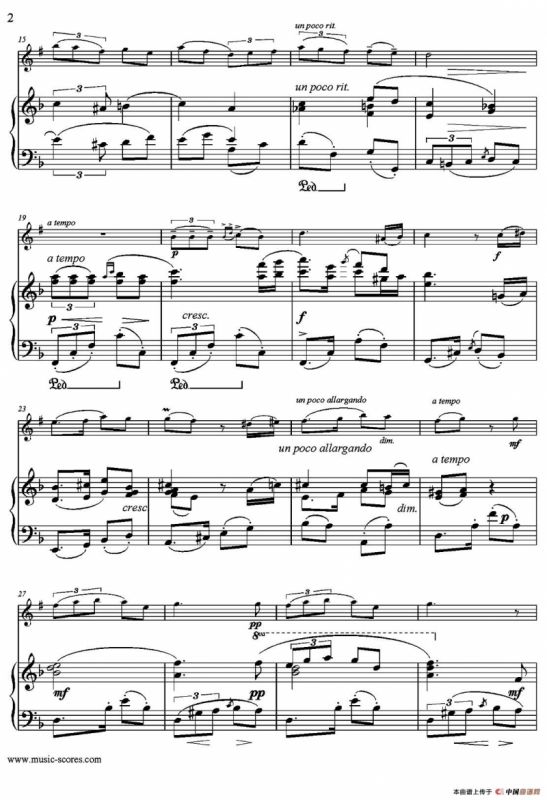 Tango（单簧管+钢琴伴奏）