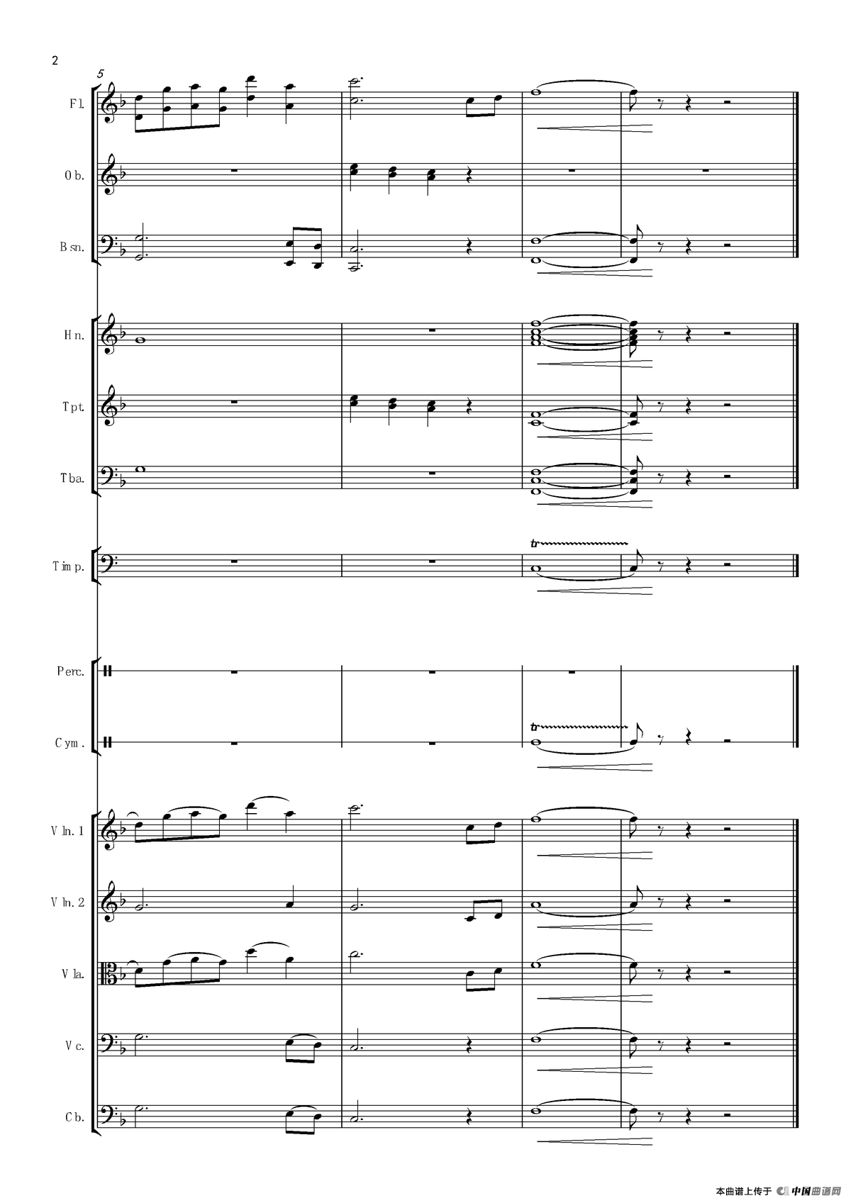 新闻联播片头曲（总谱）