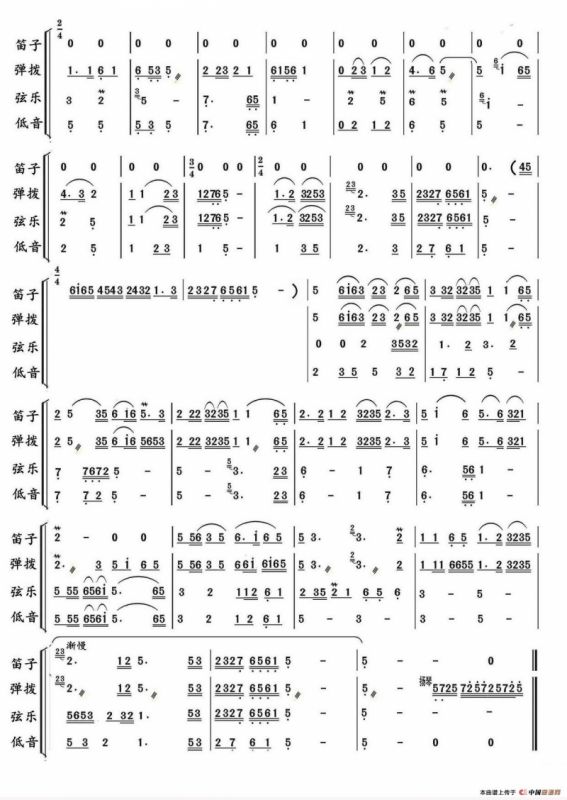洪湖水浪打浪（民乐合奏）