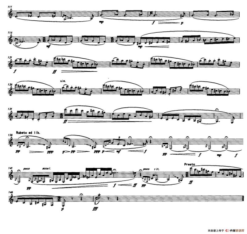 独白（单簧管独奏）