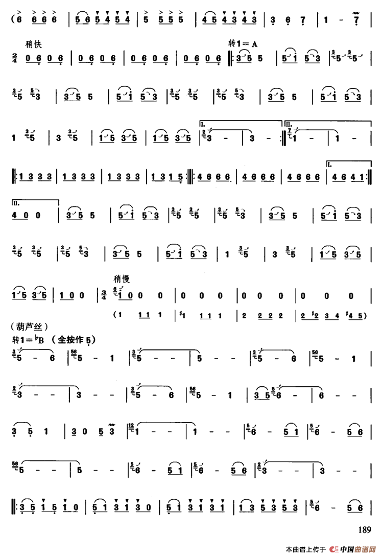 中华情（器乐组曲）