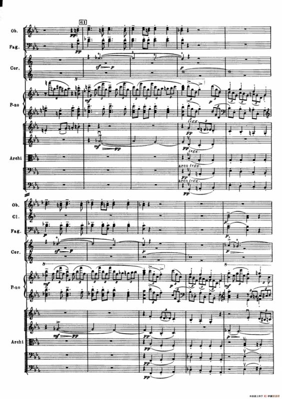 拉赫玛尼诺夫第三钢琴协奏曲总谱完整版（P101—120）