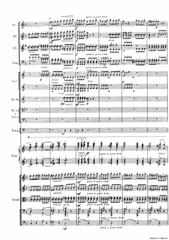 拉赫玛尼诺夫第三钢琴协奏曲总谱完整版（P101—120）