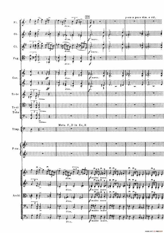 拉赫玛尼诺夫第三钢琴协奏曲总谱完整版（P81—100）