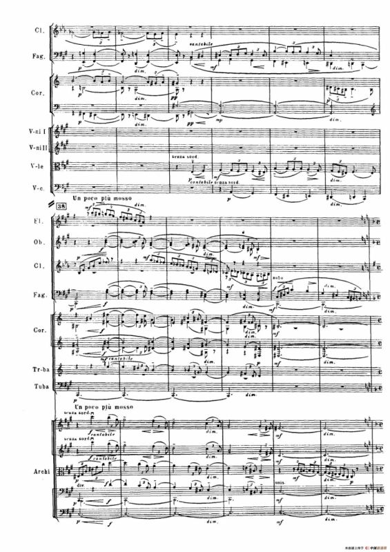 拉赫玛尼诺夫第三钢琴协奏曲总谱完整版（P61—80）