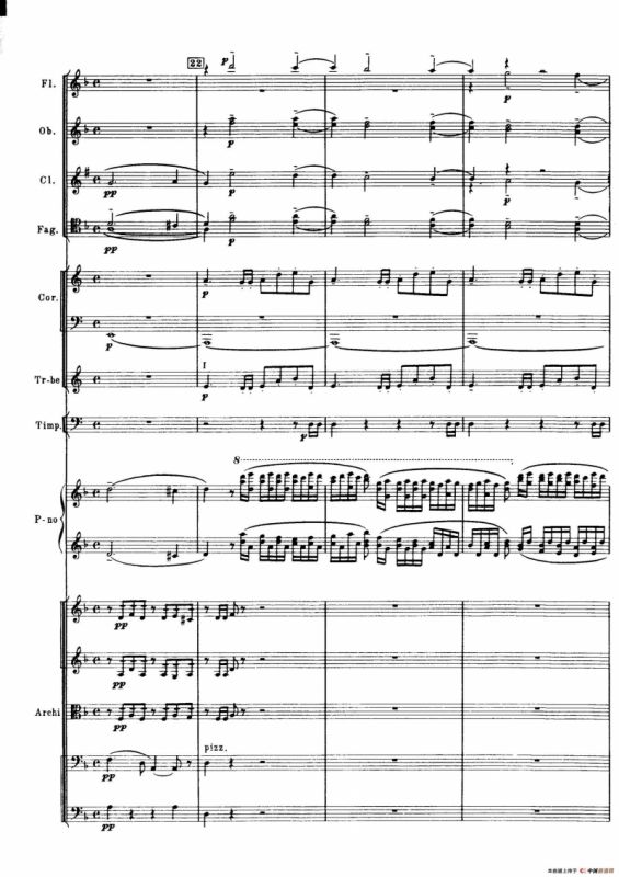 拉赫玛尼诺夫第三钢琴协奏曲总谱完整版（P41—60）