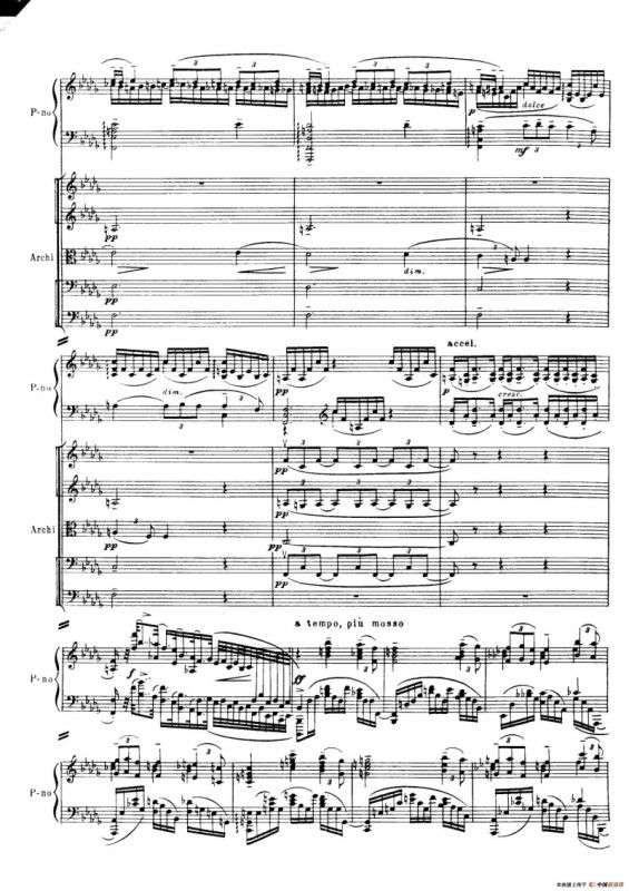 拉赫玛尼诺夫第三钢琴协奏曲总谱完整版（P41—60）