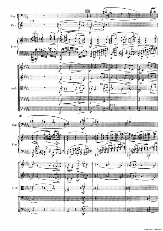 拉赫玛尼诺夫第三钢琴协奏曲总谱完整版（P41—60）