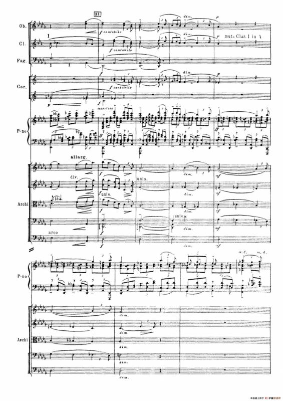 拉赫玛尼诺夫第三钢琴协奏曲总谱完整版（P41—60）