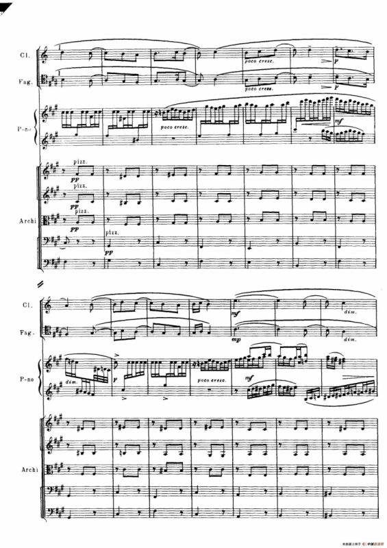 拉赫玛尼诺夫第三钢琴协奏曲总谱完整版（P41—60）