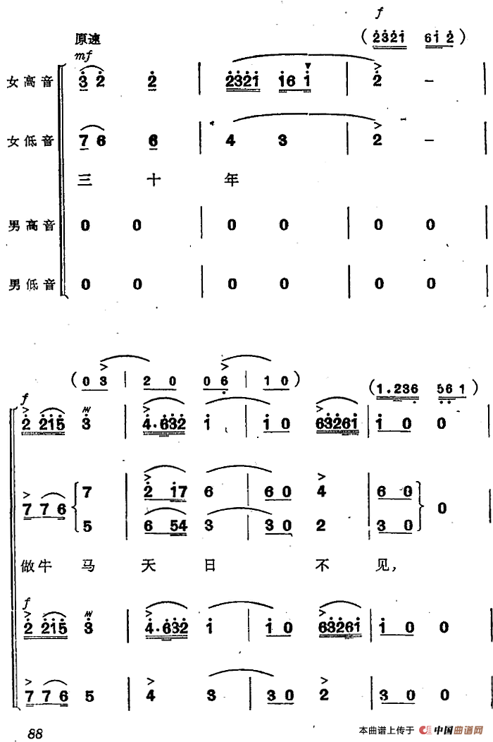 革命交响音乐《智取威虎山》：六、发动群众