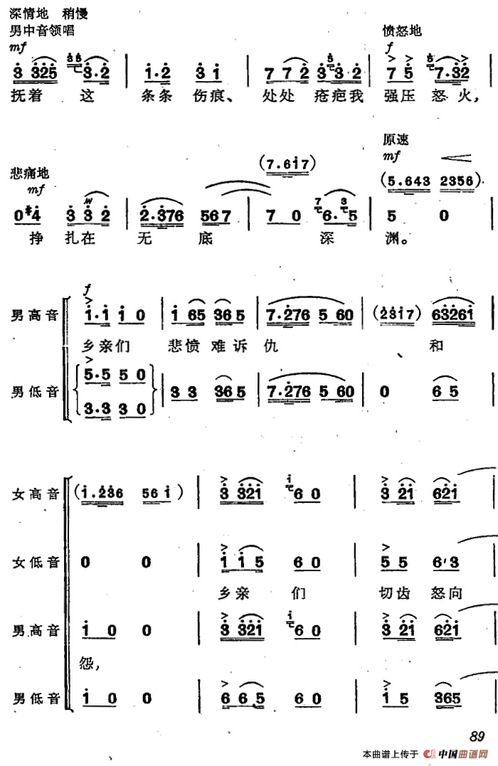 革命交响音乐《智取威虎山》：六、发动群众