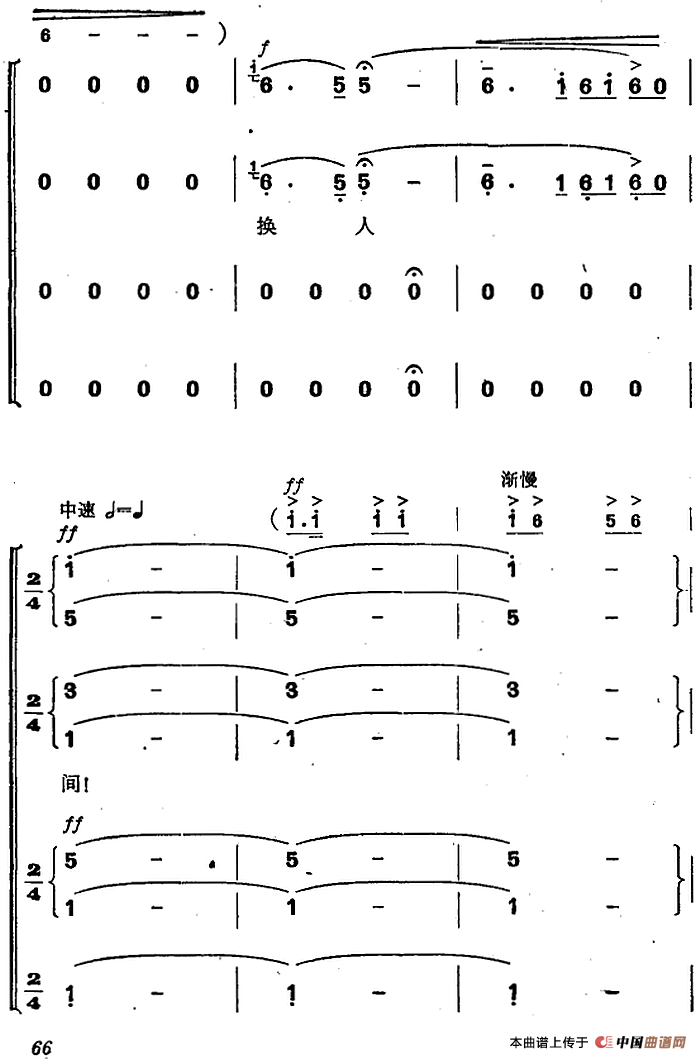 革命交响音乐《智取威虎山》：五、迎来春色换人间