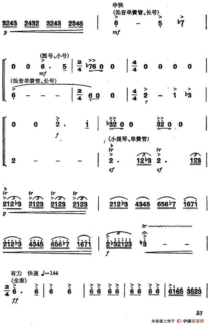 革命交响音乐《智取威虎山》：二、夹皮沟遭劫
