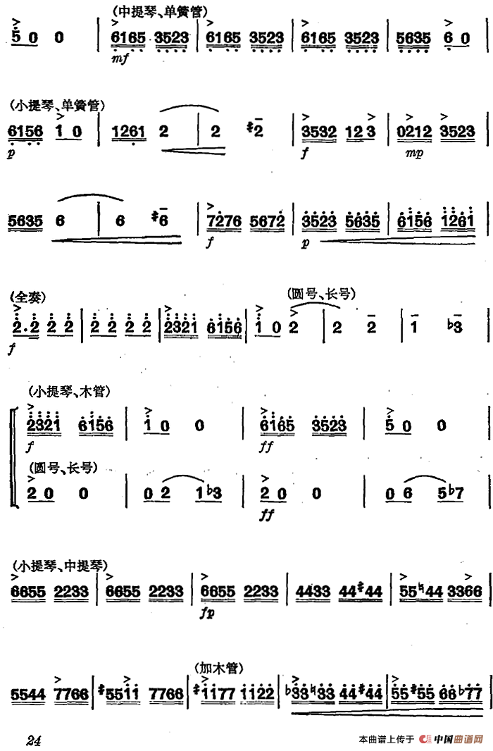 革命交响音乐《智取威虎山》：二、夹皮沟遭劫