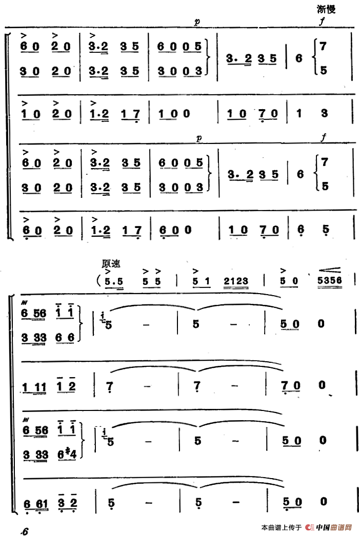 革命交响音乐《智取威虎山》：一、乘胜进军