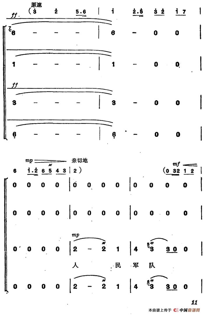革命交响音乐《智取威虎山》：一、乘胜进军