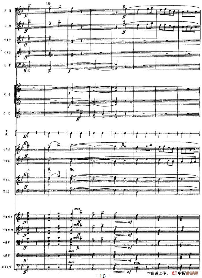 革命交响音乐《沙家浜》：一、序曲