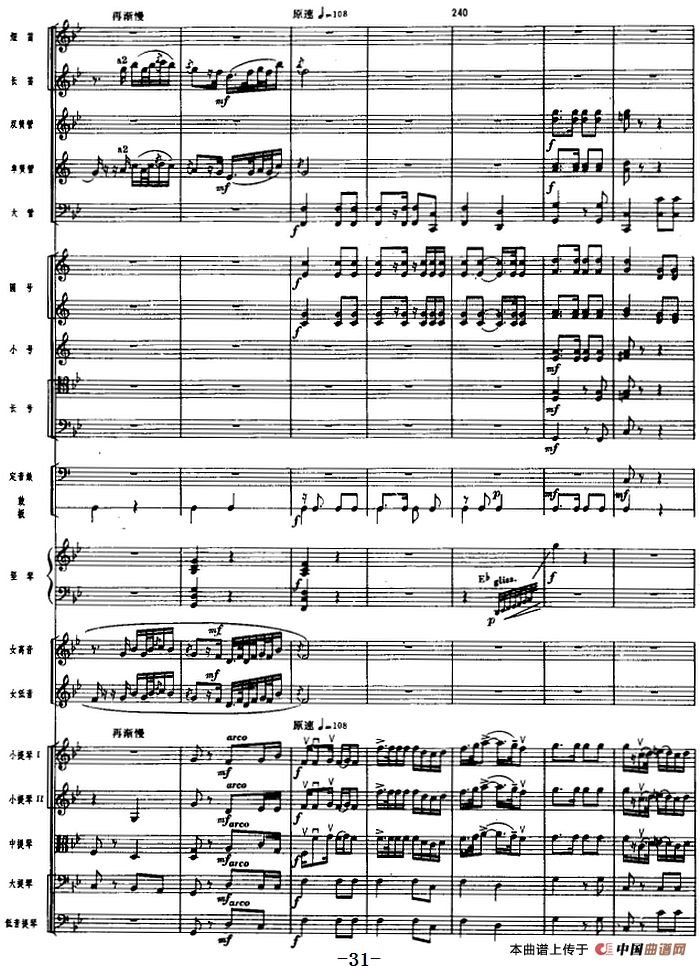 革命交响音乐《沙家浜》：一、序曲