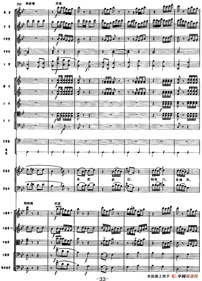 革命交响音乐《沙家浜》：一、序曲