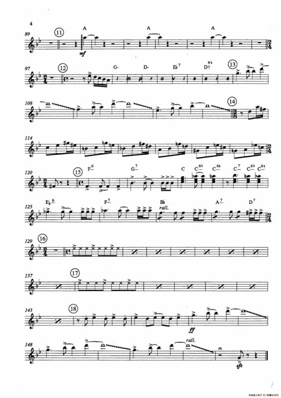 Primavera Portena Tango（四季-布宜诺斯艾利斯的春天）（五重奏总谱、分谱）