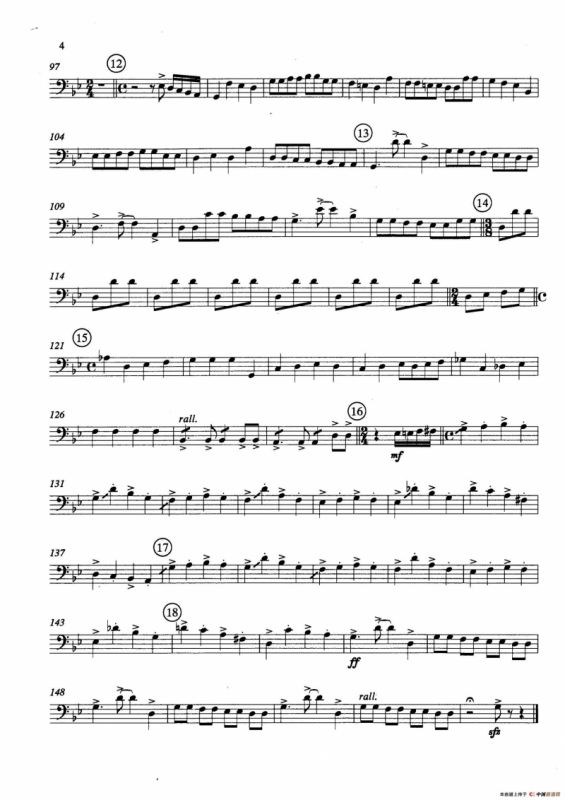 Primavera Portena Tango（四季-布宜诺斯艾利斯的春天）（五重奏总谱、分谱）