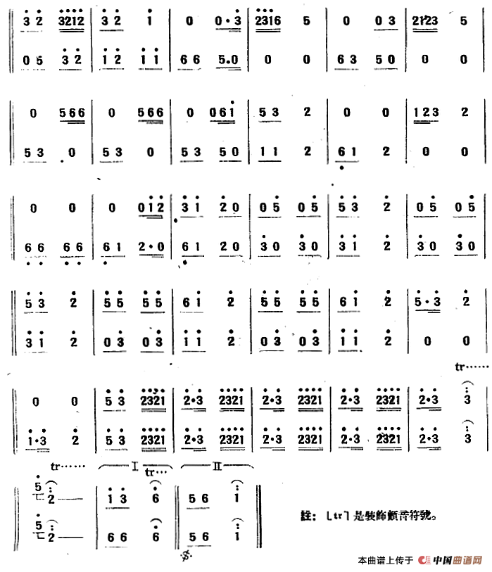 闹花灯（竹笛二胡二重奏）