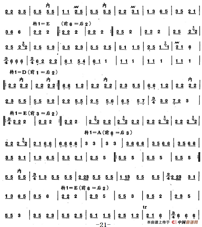 彝族民间乐曲：月琴曲（十三）