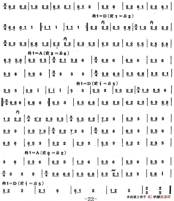 彝族民间乐曲：月琴曲（十三）