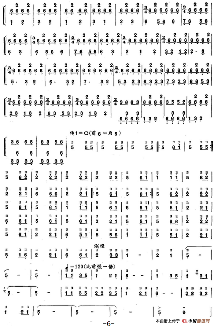 彝族民间乐曲：月琴曲（三）