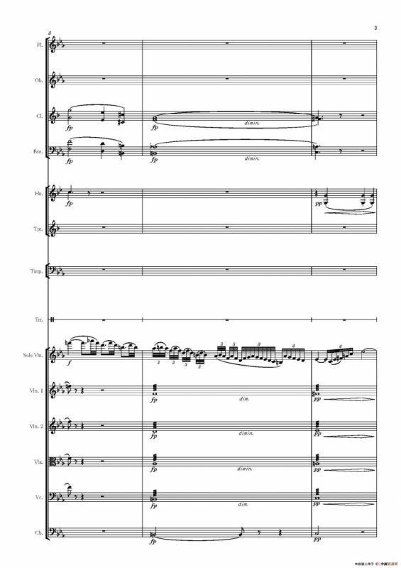 流浪者之歌（又名：吉普赛之歌）（管弦乐队总谱和分谱）