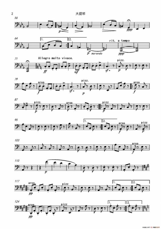 流浪者之歌（又名：吉普赛之歌）（管弦乐队总谱和分谱）